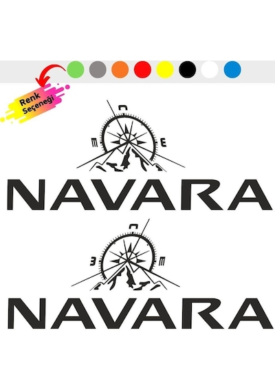 Nissan Navara Pusula Off Road Oto Sticker Set