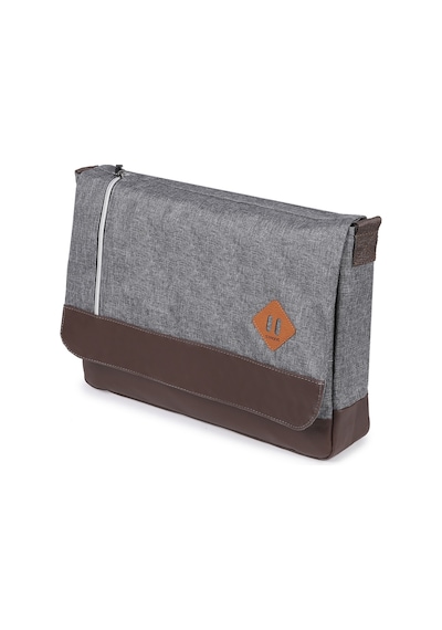 Strong Bag Strong 15.6 Inch Laptop Bölmeli Omuz Askılı Postacı Çantası Kft04 Gri