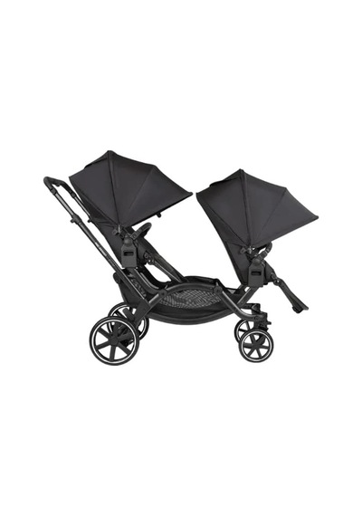 Abc Design Zoom2 Coal Travel Set - Özel Seri İkiz Bebek Arabası Siyah Ana Kucaklı Seyahat Seti