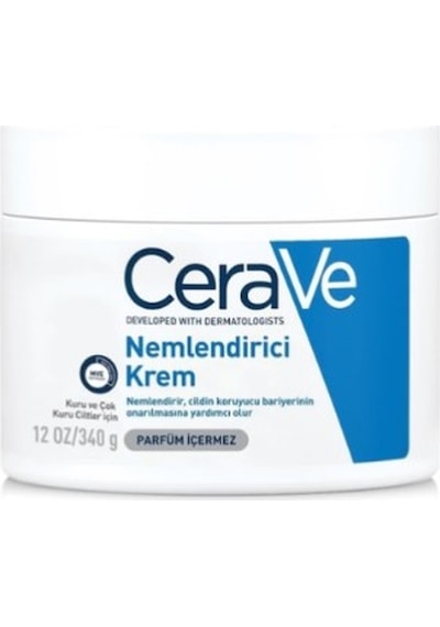 Cerave Kuru ve Çok Kuru Ciltler İçin Nemlendirici Krem 340 G