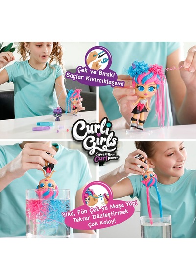 Silverlit Curli Girls Bebek - Hayli