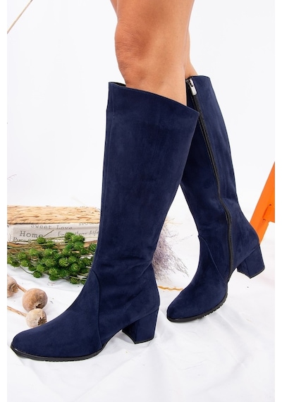 Fox Shoes Lacivert Kadın Çizme A654252702