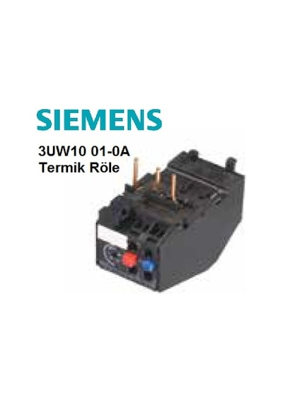 Sıemens 3Uw10 01-0A Termik Röle 0.10 - 0.16 Amper