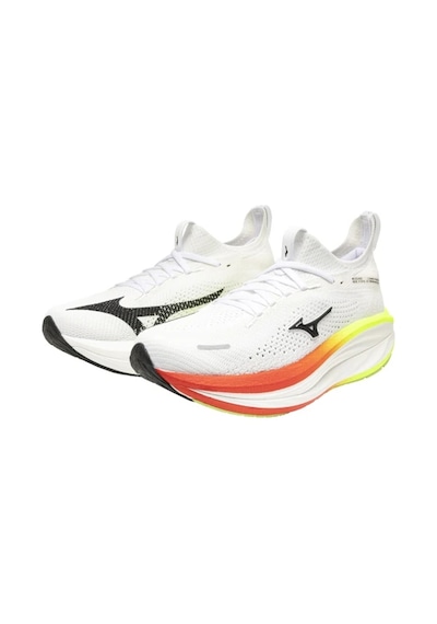 Mizuno Neo Vista 3 Erkek Koşu Ayakkabısı Beyaz / Kırmızı Çok Renkli