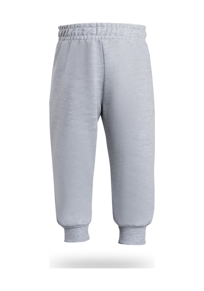 Heyadventure Erkek / Kız Çocuk Jogger Eşofman Altı Cepsiz Paçası Kaşkorseli Gri Gri
