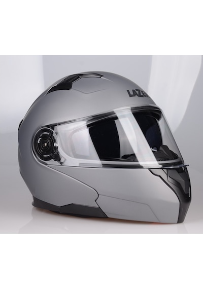 Lazer Golden Çene  Açılır Kask  Mat  Gri