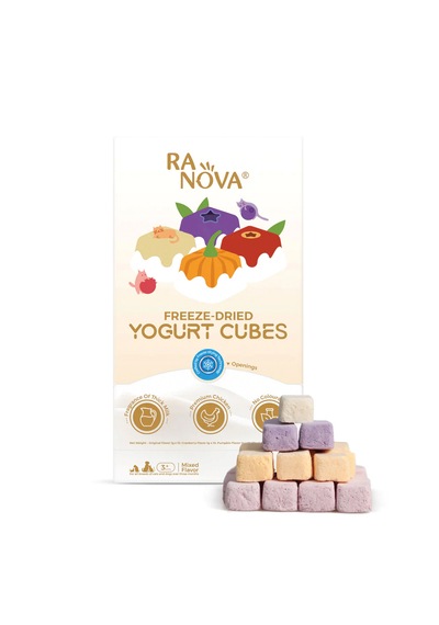 Ranova Freeze-dried Kedi Ve Köpekler İçin Dondurularak Kurutulmuş Yoğurt 40 x 1 G