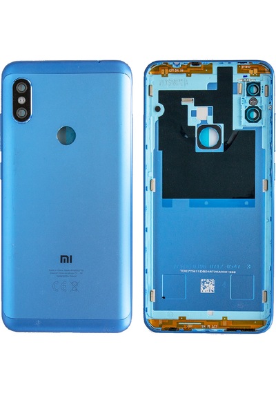 Xiaomi Redmi Note 6 Pro Uyumlu Kasa Mavi
