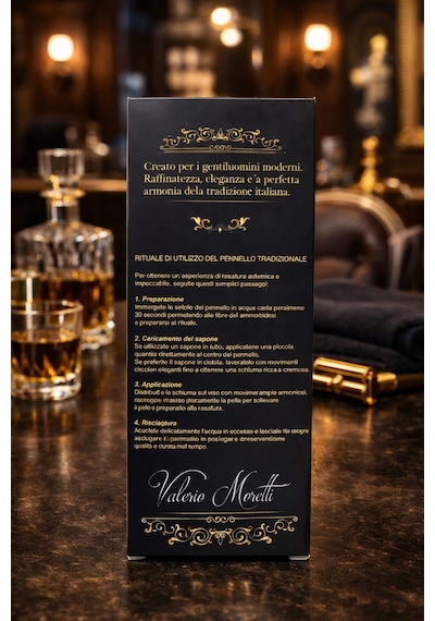 Valerio Moretti Premium Sakal Tıraş Fırçası