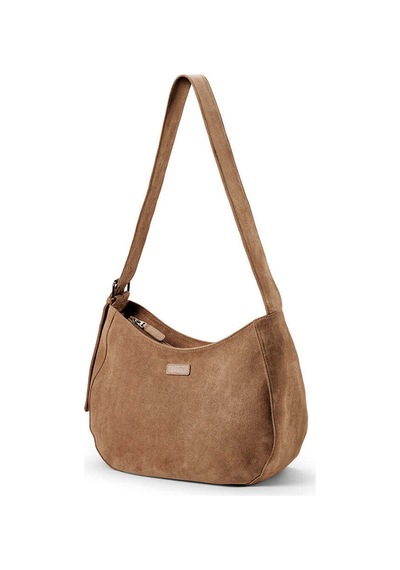 Bebek Bakım Çantası Moon Bag Suede Caramel Caramel