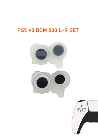 Ps5 V3 Bdm 030 Kollar İle Uyumlu Lr L1l2 R1r2 Lastik Takımı
