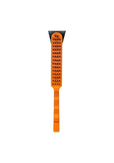 Kömür Maşası + Spatulalı Tel Fırça -köz Maşası Soba Maşası 50 Cm- Mangal Maşası - Tel Fırça,kazımıa Ve Temizleme Fırçası
