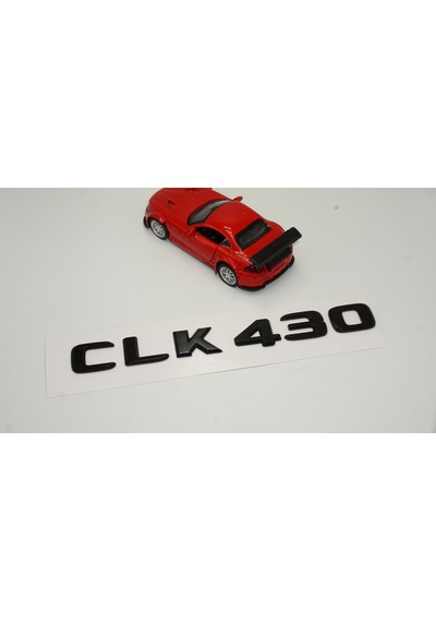 CLK 430 Bagaj Parlak Siyah ABS 3M 3D Yazı Logo