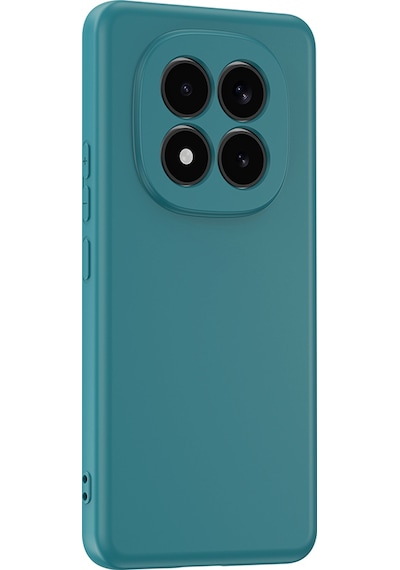 Xiaomi Redmi Note 15 Pro Plus Kılıf Kadife Iç Yüzey Yumuşak Dokulu Kamera Korumalı Ince Silikon Kapak Mara Kırmızı