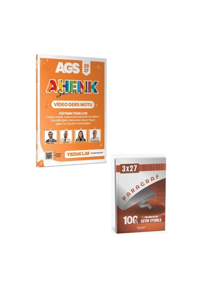 Yediiklim 2027 Ags Ahenk Serisi Eğitimin Temelleri Ve Temel Kavramlar Türk Milli Eğitim Sisteminin Genel Yapısı Eğitim Ve Öğren+anla Kazan Paragraf