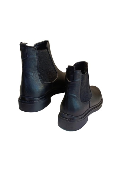 Libero Castle Black 71173 Erkek Deri Casual Bot Siyah