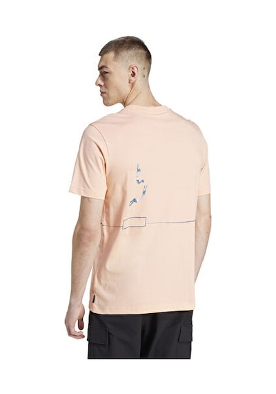 Adidas Q12 Ts Pole Erkek Günlük Tişört Jp4494 Pembe Pembe
