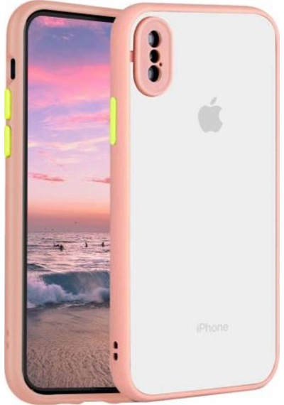 Apple Uyumlu iPhone X Xs Kilif Lens Korumali Mat Silikon Kapak 449255024