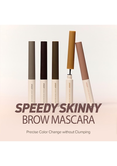 Renklendirici Ve Sabitleyici Kaş Maskarası Speedy Skinny Brow Mascara 05 Peony Ash