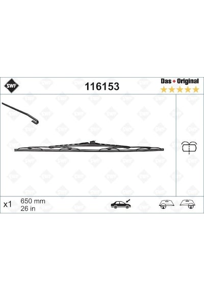 Silgi - 424 - Swf Seri X1 Mercedes Vıto - Edntrend - Yt 650