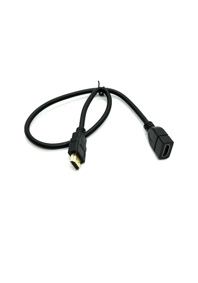 50 Cm Hdmi Uzatma Kablosu Dişi Erkek Hdmı 0.5m High Speed Extens