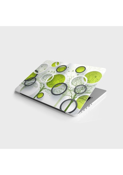 Laptop Sticker Bilgisayar Notebook Pc Kaplama Etiketi Yuvarlak De (546584215)