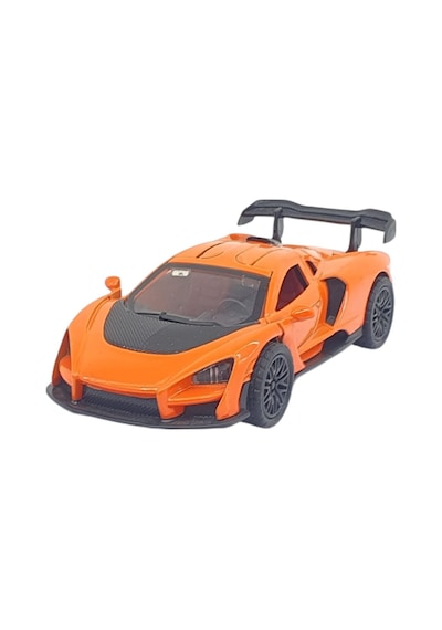 Çek Bırak Metal Arabalar 12 Cm - 36121c - Turuncu Lisinya