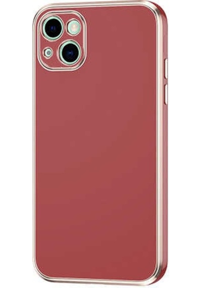 Apple Uyumlu iPhone 13 Kılıf Zore Bark Kapak Kahverengi
