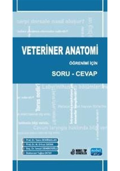 Veteriner Anatomi Öğrenimi İçin Soru-cevap / Kolektif