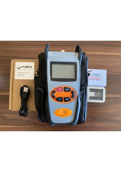 Hafızalı Fiber Optik Güç Ölçer Opm-88c