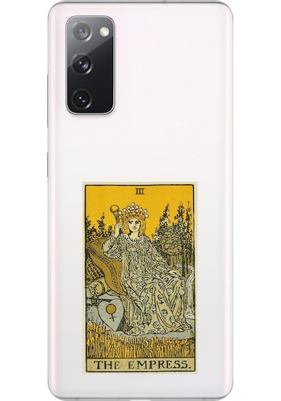 Samsung Galaxy S20 Fe Uyumlu Şeffaf Kılıf The Empress Tasarımlı