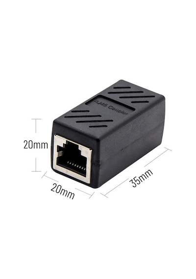 4608 Gigabit Ca55 6 Uzatma Uzatıcı Rj45 Ek Birleştirici Ara Kablo