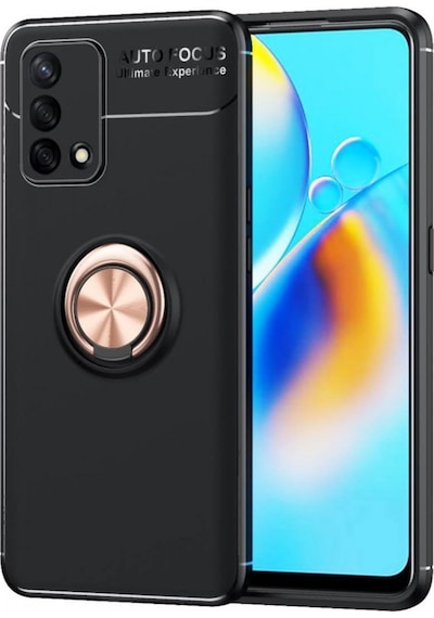 Oppo A74 Kilif Lens Yüzüklü Miknatisli Silikon Kapak 495615660