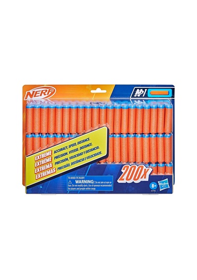 Tr N Serisi N1 Dart Dolum Paketi, 200 Dart İçerir, Sadece Nerf N Serisi Blasterlerle Uyumlu, Dış Mekan Oyunları, 8