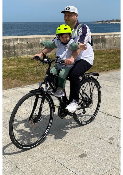 KanguruBike Bisiklet Ön Çocuk Koltuğu Çok Renkli