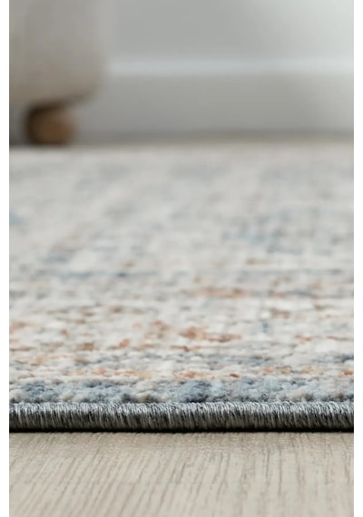 Seyran Halı Peru 10207 Mavi Polyester Makine Halısı