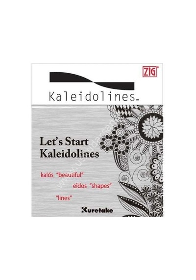 Zig Let'S Start Kaleidolines - Çizim Teknikleri Başlangıç Kitapçı