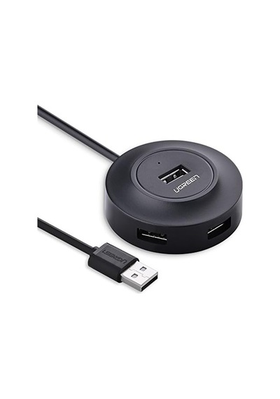 Usb 2.0 4 Portlu Hub Çoklayıcı, Siyah