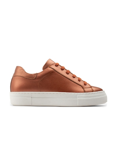 Deery Hakiki Deri Bakır Rengi Sneaker Kadın Ayakkabı - Z1681Zbkrc01 Bakır