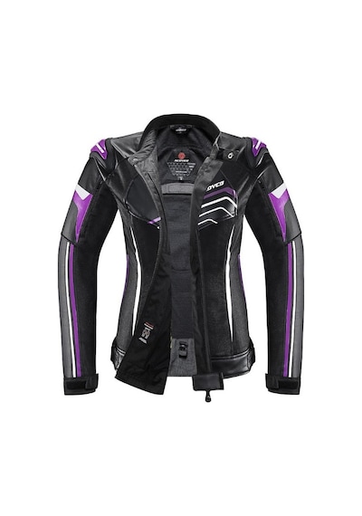 Scoyco Jk153w Motosiklet Montu Kadın 4 Mevsim Oxford 600-d Dayanıklı Kumaş Deri Women Motorcu Mont Purple