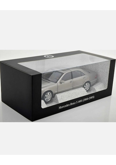 Norev 1:18 1999 Mercedes Benz S Class S600 V12 W220 Model Araba