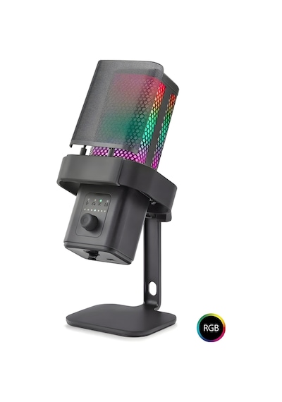 Procast X200 Rgb Usb Stüdyo Mikrofonu Profesyonel Yayın & Kayıt Podcast Streaming Youtube