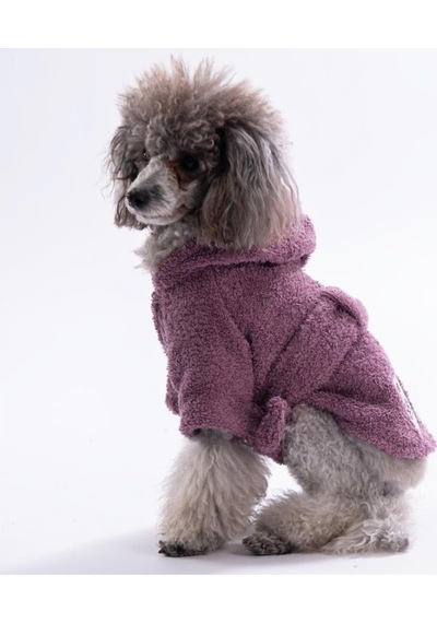 Pawstar Bornoz Kedi Ve Küçük Köpek Mor Pattaya 2xl-3xl