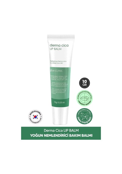 3w Clınıc Yoğun Nemlendirici Cica Dudak Nemlendirici Bakım Balmı Derma Cica Lip Balm