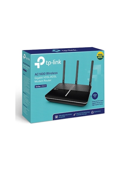 TP-Link Archer VR600 AC1600 1300 Mbps Kablosuz Gigabit VDSL/ADSL Modem Router
