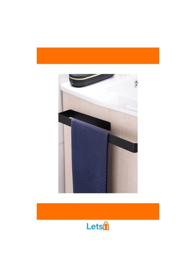 Dayanıklı Paslanmaz Metal Mat Siyah Havluluk Çok Renkli