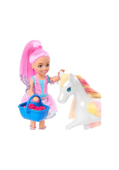 Barbie A Touch Of Magic Chelsea ve Pegasus Oyun Seti HNT67