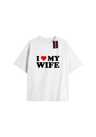 Tarzsokak I Love My Wıfe 1 Beyaz