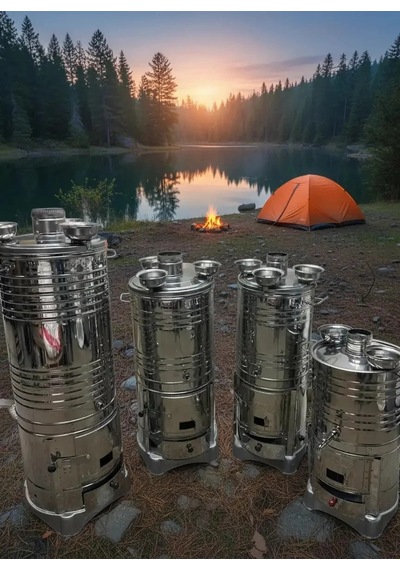 17 Litre Büyük Semaver