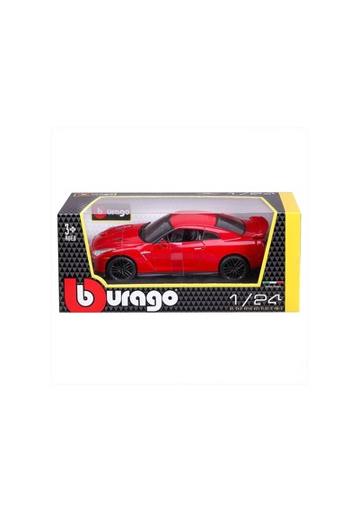 21082 Burago 1:24 Nissan Gt-r 2017 Model Araba